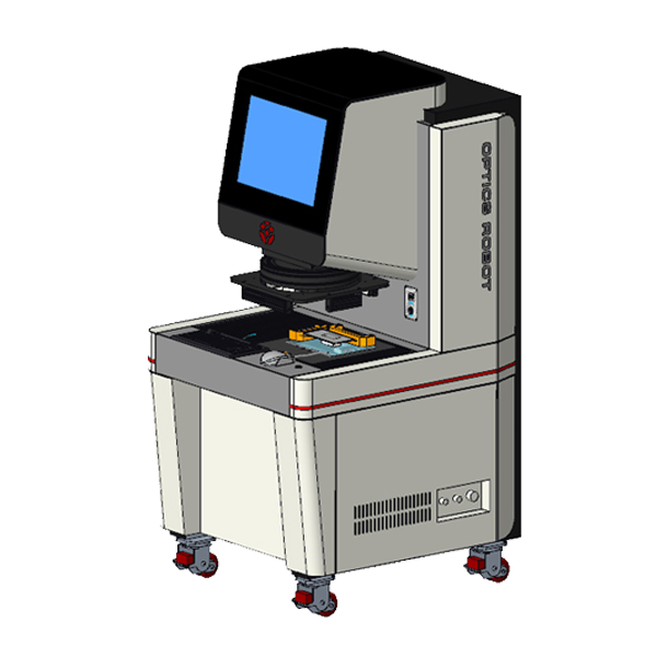 One-click detection of AOI on a fixed platform